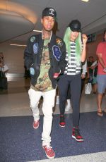KYLIE JENNER Arrives at LAX Airport in Los Angeles 09/16/2015