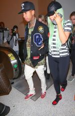 KYLIE JENNER Arrives at LAX Airport in Los Angeles 09/16/2015