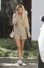 KYLIE JENNER Arrives at Spatz Laboratories in Oxnard 09/02/2015