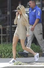 KYLIE JENNER Arrives at Spatz Laboratories in Oxnard 09/02/2015