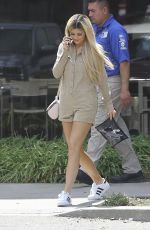 KYLIE JENNER Arrives at Spatz Laboratories in Oxnard 09/02/2015