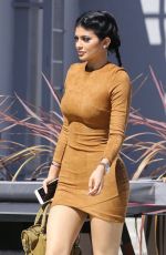 KYLIE JENNER Heading to SmashBox Studios in Culver City 09/29/2015