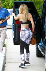 KYLIE JENNER in Tank Top Out in Woodland Hills 09/10/2015