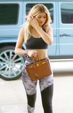 KYLIE JENNER in Tank Top Out in Woodland Hills 09/10/2015