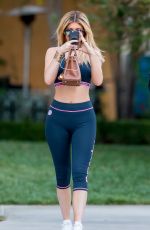 KYLIE JENNER in Tights Out and About in Calabasas 09/10/2015