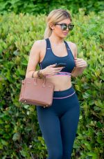 KYLIE JENNER in Tights Out and About in Calabasas 09/10/2015