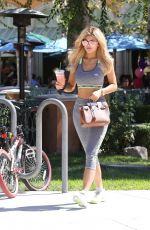KYLIE JENNER in Tights Out and About in Los Angeles 09/07/2015
