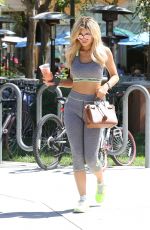 KYLIE JENNER in Tights Out and About in Los Angeles 09/07/2015