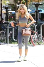 KYLIE JENNER in Tights Out and About in Los Angeles 09/07/2015