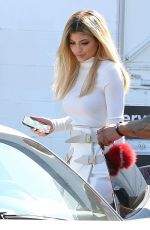 KYLIE JENNER Leaves a Studio in Los Angeles 09/08/2015