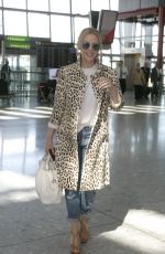 KYLIE MINOGUE at Heathrow Aiport in London 08/28/2015