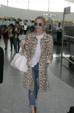 KYLIE MINOGUE at Heathrow Aiport in London 08/28/2015