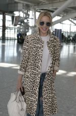 KYLIE MINOGUE at Heathrow Aiport in London 08/28/2015