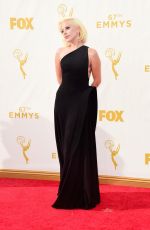 LADY GAGA at 2015 Emmy Awards in Los Angeles 09/20/2015
