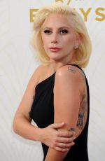 LADY GAGA at 2015 Emmy Awards in Los Angeles 09/20/2015
