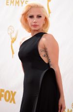 LADY GAGA at 2015 Emmy Awards in Los Angeles 09/20/2015