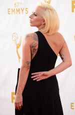 LADY GAGA at 2015 Emmy Awards in Los Angeles 09/20/2015