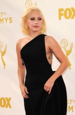 LADY GAGA at 2015 Emmy Awards in Los Angeles 09/20/2015