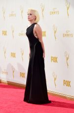 LADY GAGA at 2015 Emmy Awards in Los Angeles 09/20/2015