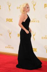 LADY GAGA at 2015 Emmy Awards in Los Angeles 09/20/2015