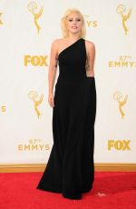 LADY GAGA at 2015 Emmy Awards in Los Angeles 09/20/2015