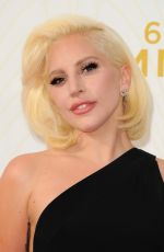 LADY GAGA at 2015 Emmy Awards in Los Angeles 09/20/2015