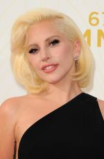 LADY GAGA at 2015 Emmy Awards in Los Angeles 09/20/2015