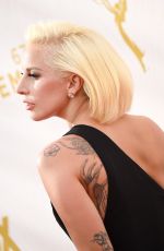 LADY GAGA at 2015 Emmy Awards in Los Angeles 09/20/2015