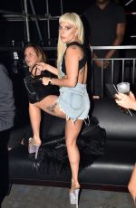LADY GAGA at Alexander Wang Fashion Show in New York 09/12/2015