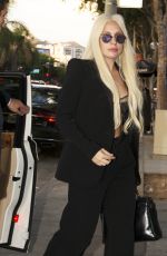 LADY GAGA Out and About in West Hollywood 09/08/2015