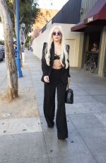 LADY GAGA Out and About in West Hollywood 09/08/2015