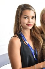 LAUREN TAYLOR at 2015 Mattel Party on the Pier in Santa Monica 09/27/2015