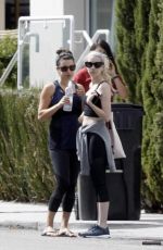 LEA MICHELE and EMMA ROBERTS Out Shopping at Whole Foods in New Orleans 09/10/2015