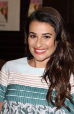 LEA MICHELE at You First Book Signing in West Hollywood 09/25/2015