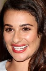 LEA MICHELE at You First Book Signing in West Hollywood 09/25/2015