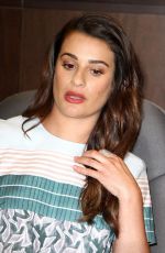 LEA MICHELE at You First Book Signing in West Hollywood 09/25/2015