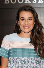 LEA MICHELE at You First Book Signing in West Hollywood 09/25/2015