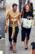 LEAH REMINI Arrives at DWTS Studio in Los Angeles 09/15/2015