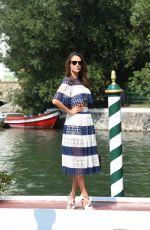 LESSANDRA AMBROSIO Arrives at Excelsior Hotel in Venice 09/01/2015