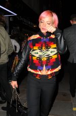 LILY ALLEN Night Out in London 09/19/2015