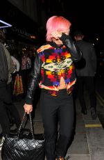 LILY ALLEN Night Out in London 09/19/2015