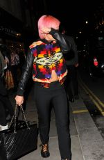 LILY ALLEN Night Out in London 09/19/2015