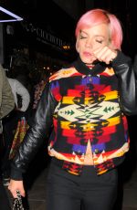 LILY ALLEN Night Out in London 09/19/2015