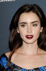 LILY COLLINS at Jeremy Scott: The People