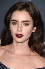 LILY COLLINS at Jeremy Scott: The People