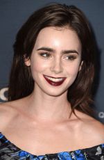 LILY COLLINS at Jeremy Scott: The People