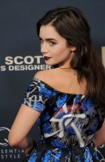 LILY COLLINS at Jeremy Scott: The People