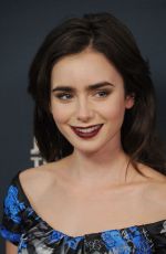 LILY COLLINS at Jeremy Scott: The People
