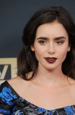 LILY COLLINS at Jeremy Scott: The People