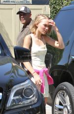 LILY-ROSE DEPP Out and About in Beverly Hills 09/03/2015